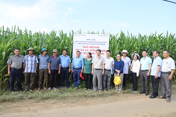 Kiểm tra tiến độ nhiệm vụ khoa học và công nghệ cấp Quốc gia “Nghiên cứu đặc điểm chính và giải pháp quản lý bền vững sâu keo mùa thu (Spodoptera frugiperda) hại ngô tại Sơn La và miền núi phía Bắc”